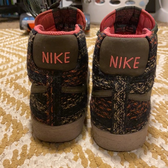 Womens NIKE BLAZER SAFARI TWEED AIR MAX high tops - Picture 5 of 7
